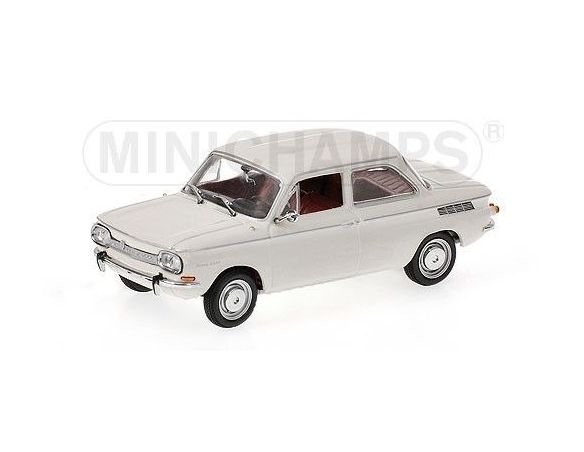 Minichamps PM430015204 NSU 1000 L 1964 WHITE 1:43 Modellino
