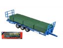 BRITAINS LC43218 RIMORCHIO KANE BALE TRAILER 1:32 Modellino