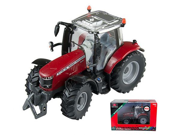 BRITAINS LC43235 MASSEY FERGUSON 6718 S TRACTOR 1:32 Modellino