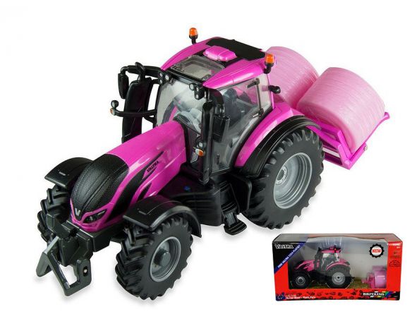 BRITAINS LC43247 VALTRA NEW COLOR PLAYSET 1:32 Modellino
