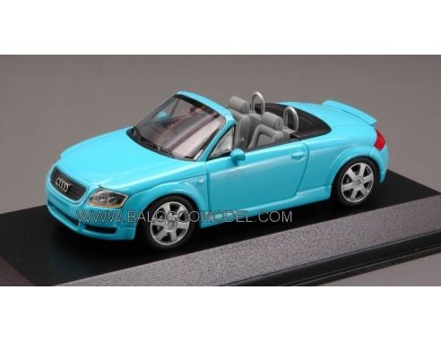 Minichamps PM430017233 AUDI TT ROADSTER TURQUOISE 1:43 Modellino