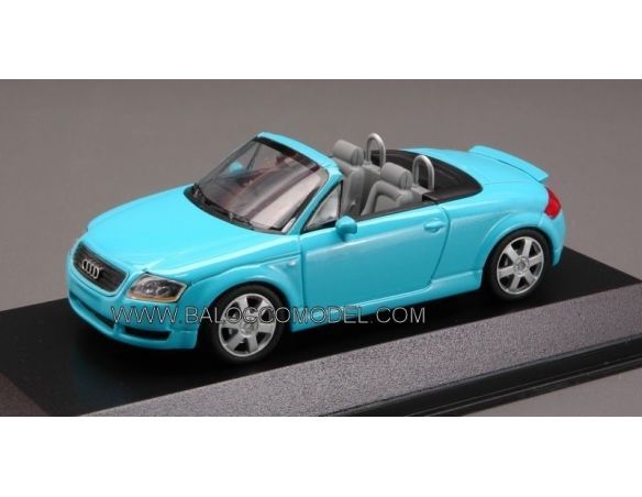 Minichamps PM430017233 AUDI TT ROADSTER TURQUOISE 1:43 Modellino