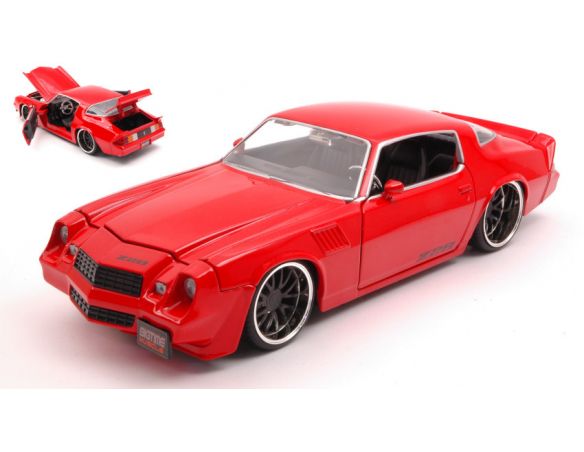 JADA TOYS JADA31458R CHEVY CAMARO Z28 1979 RED 1:24 Modellino