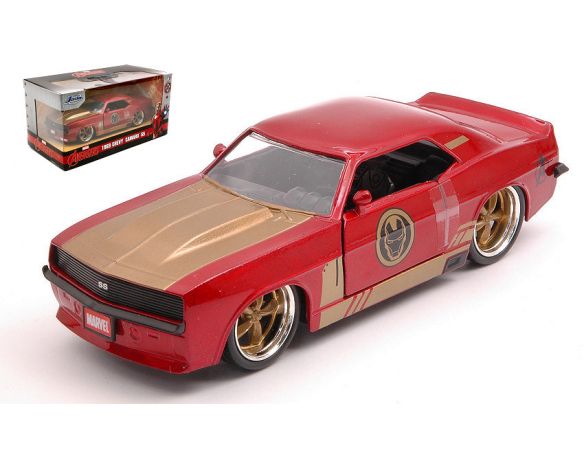 JADA TOYS JADA31744 CHEVY CAMARO SS 1969 IRONMAN 1:32 Modellino