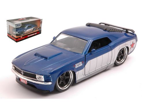 JADA TOYS JADA31745 FORD MUSTANG BOSS 1970 WINTER SOLDIER 1:32 Modellino