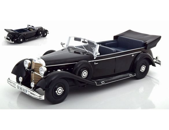 MODELCARGROUP MCG18207 MERCEDES 770 (W150) CONVERTIBLE BLACK 1:18 Modellino