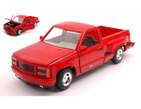 MOTORMAX MTM73204R GMC SIERRA GT PICK UP 1992 RED 1:24 Modellino
