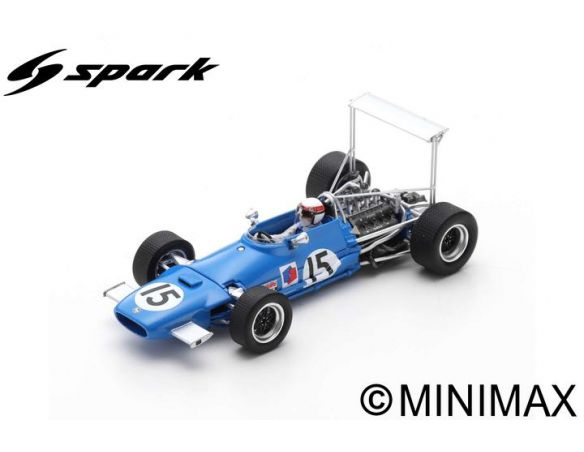 SPARK MODEL S7182 MATRA MS10 JACKIE STEWART 1968 N.15 WINNER US GP 1:43 Modellino