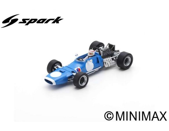 SPARK MODEL S7195 MATRA MS11-12 JACKIE STEWART 1969 TEST ALBI 1:43 Modellino