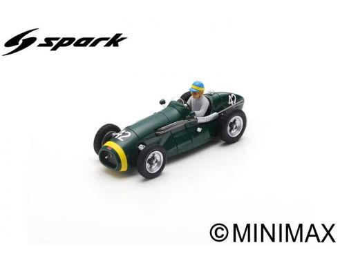 SPARK MODEL S7243 CONNAUGHT A PRINCE BIRA 1953 N.42 FRENCH GP 1:43 Modellino