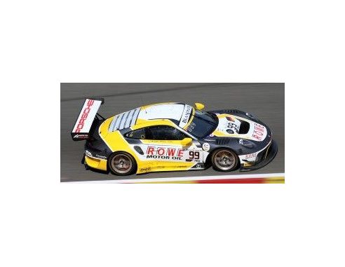 SPARK MODEL SB256 PORSCHE 911 GT3 R N.99 7th 24 H SPA 2019 OLSEN-CAMPBELL-WERNER 1:43 Modellino