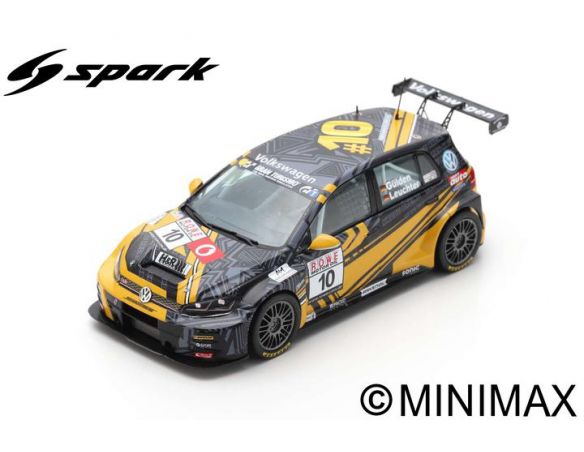 SPARK MODEL SG460 VW GOLF GTI N.10 WINNER TCR CLASS VLN4 2019 LEUCHTER-GUIDEN 1:43 Modellino