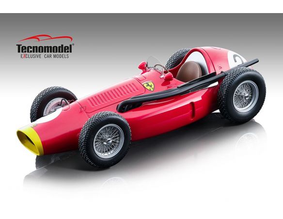 TECNOMODEL TMD18150C FERRARI 553 SQUALO N.2 FRENCH GP 1954 GONZALES 1:18 Modellino