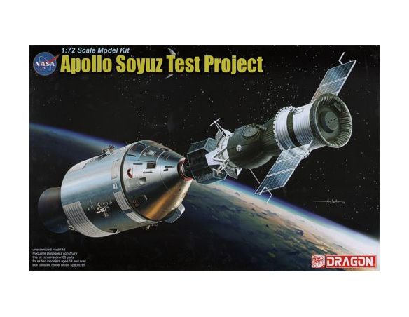 DRAGON D11012 GEMINI SPACECRAFT W/SKYWALKER KIT 1:72 Modellino