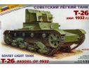 ZVEZDA Z3542 SOVIET TANK T-26 KIT 1:35 Modellino