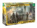 ZVEZDA Z3614 GERMAN TANK CREW WWII LATE KIT 1:35 Modellino