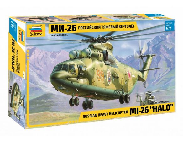 ZVEZDA Z7270 ELICOTTERO MIL MI-26 SOVIET KIT 1:72 Modellino