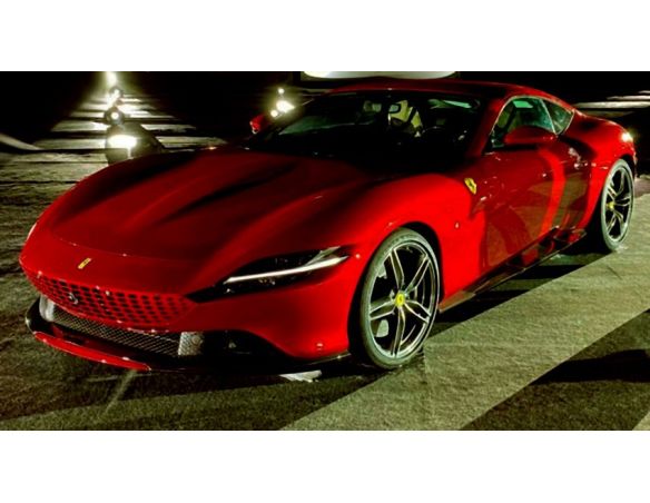 LOOKSMART LS508E FERRARI ROMA ROSSO CORSA 1:43 Modellino