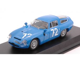 BEST MODEL BT9783 ALFA ROMEO TZ1 N.72 TARGA FLORIO 1965 PANEPINTO-PARLA 1:43 Modellino