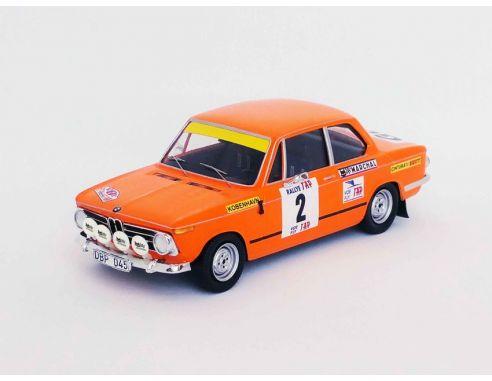 TROFEU TFRRAL97 BMW 2002 TI TAP N.2 RALLY 1972 ASTERHAG-BILSTAM 1:43 Modellino