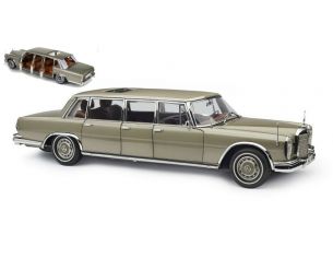 CMC CMC204 MERCEDES 600 PULLMAN W100 SILVERGOLD 1:18 Modellino