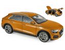NOREV NV188371 AUDI Q8 2018 ORANGE METALLIC 1:18 Modellino