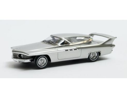 MATRIX SCALE MODELS MX50303-081 CHRYSLER TURBOFLITE EXPERIMENTAL 1961 SILVER 1:43 Modellino