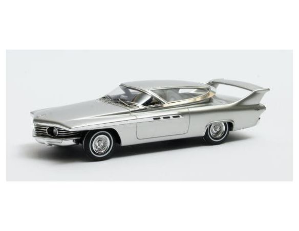 MATRIX SCALE MODELS MX50303-081 CHRYSLER TURBOFLITE EXPERIMENTAL 1961 SILVER 1:43 Modellino