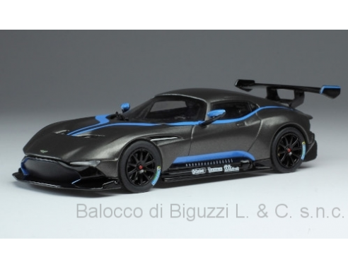 IXO MODEL MOC298 ASTON MARTIN VULCAN 2015 GREY 1:43 Modellino