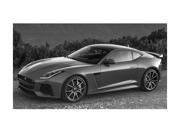 IXO MODEL MOC297 JAGUAR F-TYPE SVR 2016 BLUE 1:43 Modellino