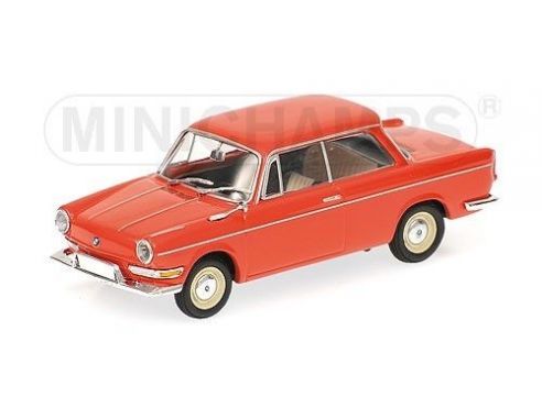 Minichamps PM430023704 BMW 700 L 1960 RED 1:43 Modellino
