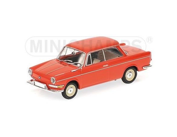 Minichamps PM430023704 BMW 700 L 1960 RED 1:43 Modellino