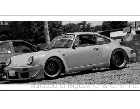 IXO MODEL MOC208 PORSCHE RWB 930 GREEN WITH BLACK WHEELS RIM 1:43 Modellino