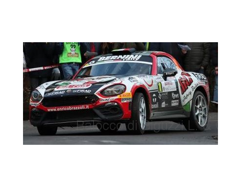 IXO MODEL RAM719 FIAT ABARTH 124 RGT N.10 RALLY SAN REMO 2019 BRAZZOLLI-FENOLI 1:43 Modellino