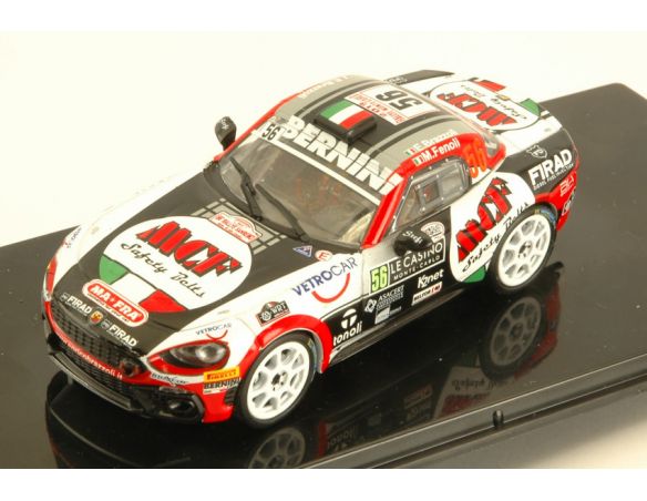 IXO MODEL RAM720 FIAT ABARTH 124 RGT N.56 RALLY MONTE CARLO 2019 BRAZZOLLI-FENOLI 1:43 Modellino