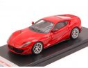 LOOKSMART LS467F FERRARI 812 SUPERFAST ROSSO SCUDERIA (SHINY) 1:43 Modellino