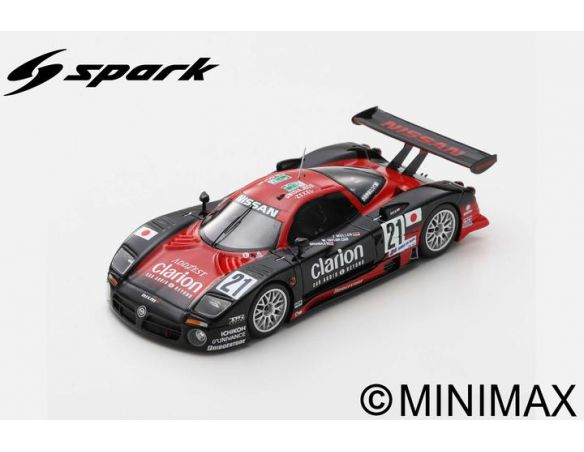 SPARK MODEL S3577 NISSAN R390 N.21 LM 1997 J.MULLER-W.TAYLOR-M.BRUNDLE 1:43 Modellino