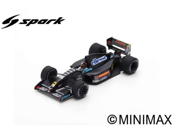 SPARK MODEL S3899 MODA JUDD S921 PERRY MCCARTHY 1992 N.35 MONACO GP 1:43 Modellino