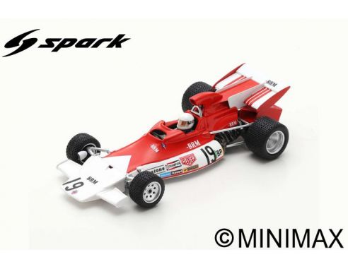 SPARK MODEL S5285 BRM P180 HOWDEN GANLEY 1972 N.19 MONACO GP 1:43 Modellino