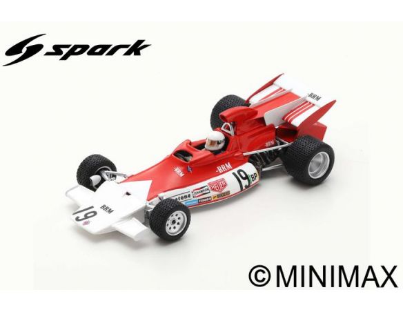 SPARK MODEL S5285 BRM P180 HOWDEN GANLEY 1972 N.19 MONACO GP 1:43 Modellino