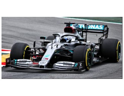 SPARK MODEL S6451 MERCEDES F1 W11 VALTTERI BOTTAS 2020 N.77 BARCELONA TEST 1:43 Modellino