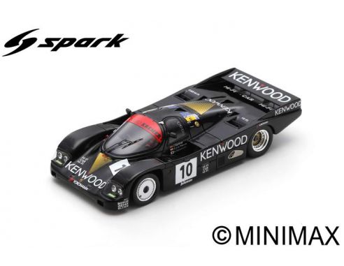 SPARK MODEL S7509 PORSCHE 962 C N.10 LM 1986 GARTNER-VAN DER MERWE-TAKAHASHI 1:43 Modellino