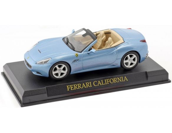 EDITORIA ATL47023 FERRARI CALIFORNIA CABRIOLET 2008 LIGHT BLUE 1:43 Modellino