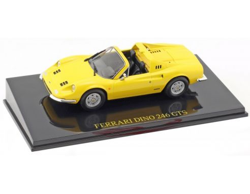 EDITORIA ATL47169 FERRARI DINO 246 GTS CABRIO YELLOW 1:43 Modellino