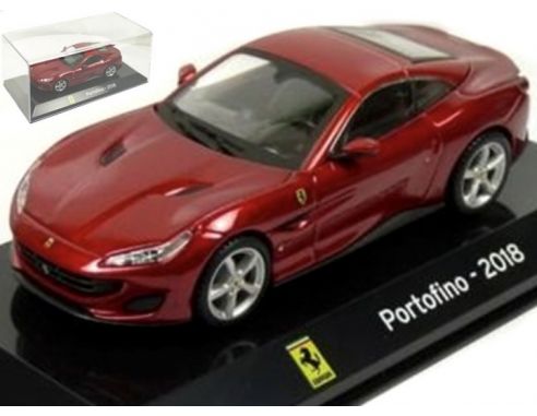 EDITORIA ATLMK08 FERRARI PORTOFINO 2018 RED 1:43 Modellino