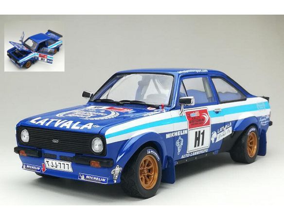 SUNSTAR SS4500 FORD ESCORT MKII RS1800 N.H1 WINNER ESTONIA HISTORIC 2012 LATVALA-SAIR Modellino