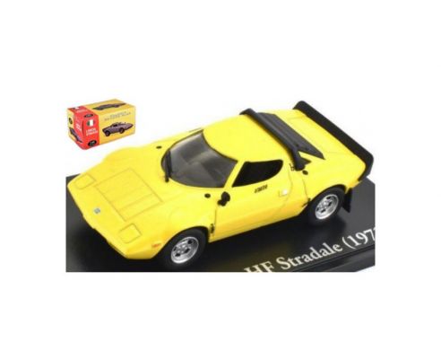 EDITORIA ATLKL27 LANCIA STRATOS HF STRADALE 1973 YELLOW 1:43 Modellino