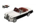 SUNSTAR SS3576 MERCEDES 220 SE CONVERTIBLE (W180 II) WHITE/BLACK WITH CANOPY OPEN 1:18 Modellino