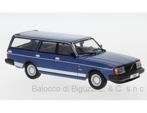 IXO MODEL CLC324N VOLVO 240 POLAR 1988 MET.BLUE 1:43 Modellino