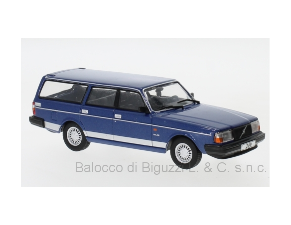 IXO MODEL CLC324N VOLVO 240 POLAR 1988 MET.BLUE 1:43 Modellino